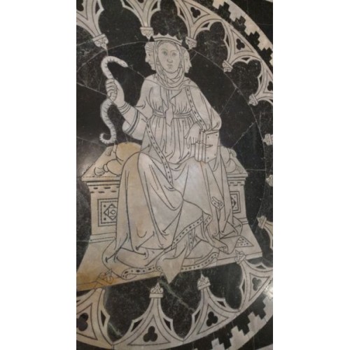 Prudence Book Snake Four cardinal virtues, prudence, solar disc, snake
